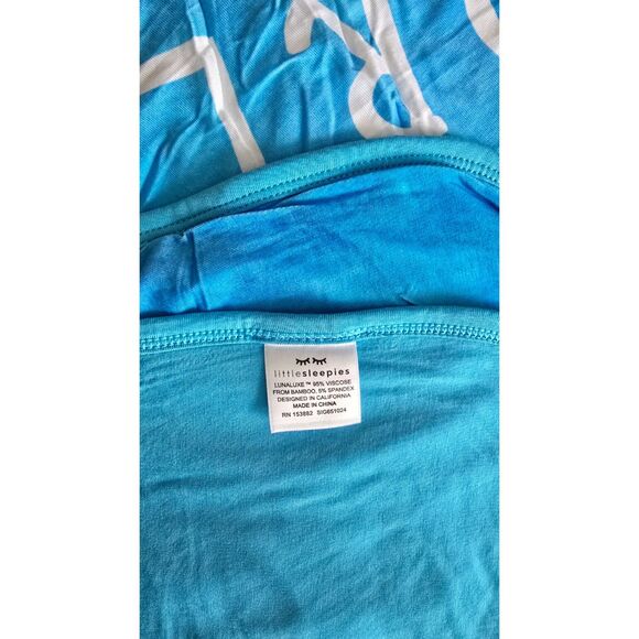 NWOT Little Sleepies Around the World Cloud Blanket